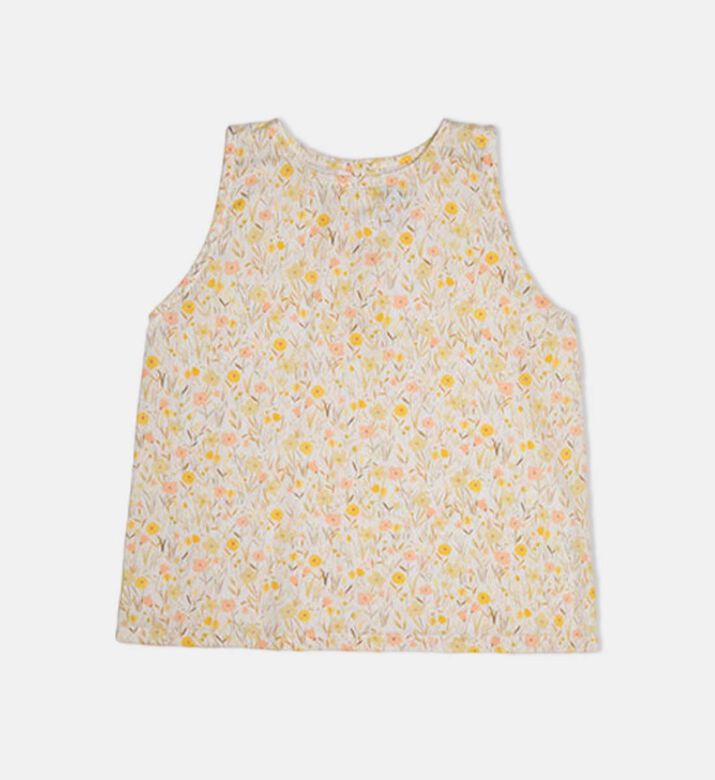 Fleur Flowery-print Girl Blouse
