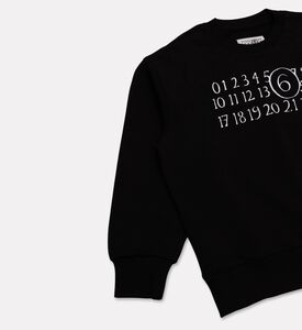 MM6 Numeric Logo-print Sweatshirt, Packshot View