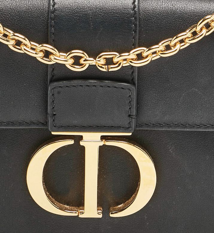 Dior Preowned Dior Leather East West Montaigne Chain Bag, Packshot View