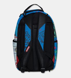 Sprayground Monopoly Blue Tear Backpack, Packshot View