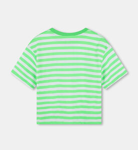 Organic Cotton Neon Stripes T-shirt Organic Cotton Neon Stripes T-shirt