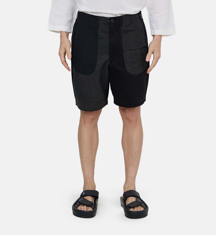 شورت مُعاد تدويره بأجزاء ثابتة