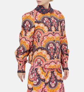 Fall Winter Mix Cotton Printed Shirt