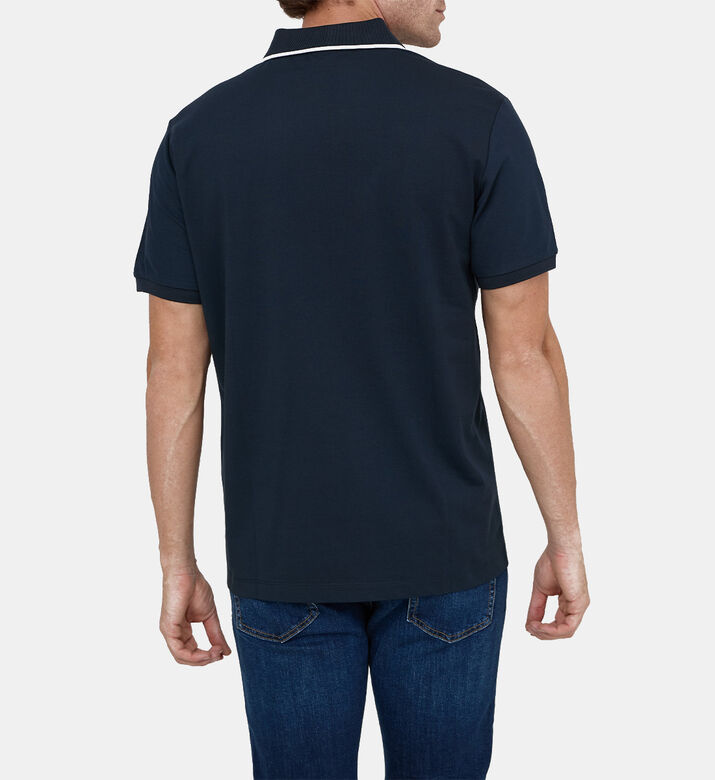 تيشيرت بولو بطبعة شعار