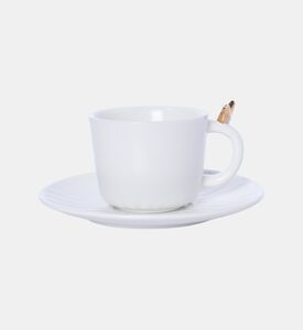 Bird Coll 4-piece Tea Cup Saucer Set