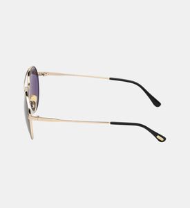 نظارات شمسية أسيتات بجسر مزدوج بايلوت 58