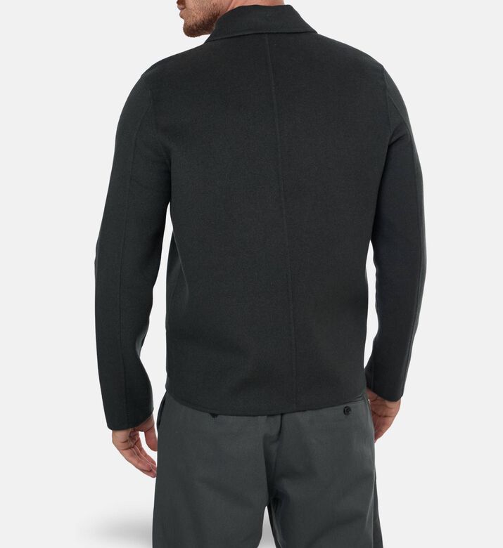 Samsoe Sapaulo Zip Fastening Slip Pockets Jacket, Model View