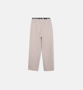 Printed Illustration Jogging Pants