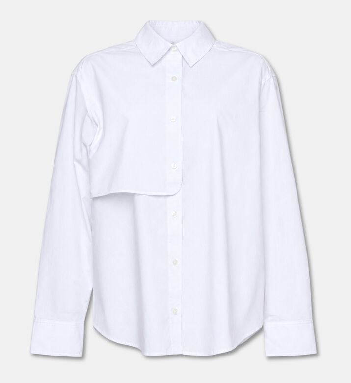 Samsoe Salovani Layered Long-sleeve Shirt, Packshot View