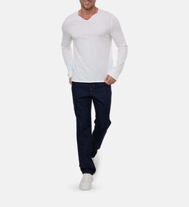 Zadig et Voltaire Monastir Cotton T-shirt, Off-white, L, Model View