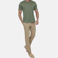 Cotton Washed Crewneck T-shirt
