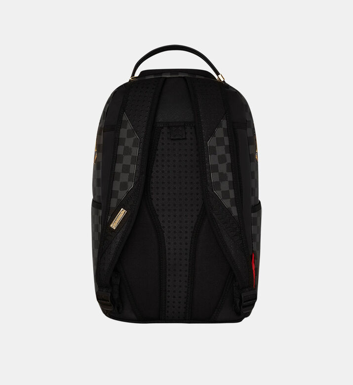 Top-handle Printed Backpack