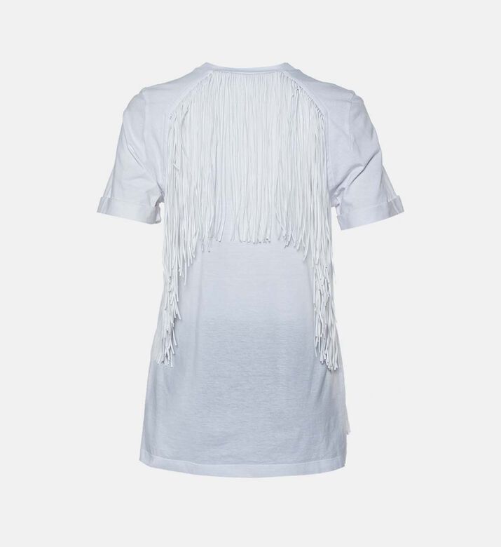 Fendi Cotton Logo-embroidery T-shirt Preowned