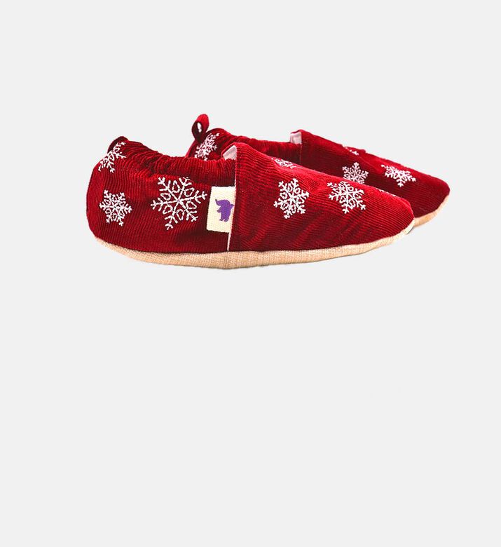 Velvet Christmas Non-slip Slippers