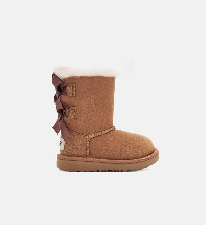 Ribbon-detail Mid-calf Boots