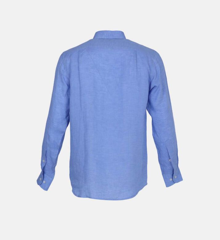 Melange Linen Poplin Shirt Melange Linen Poplin Shirt