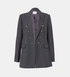 Striped Double-breasted Jacket Striped Double-breasted Jacket