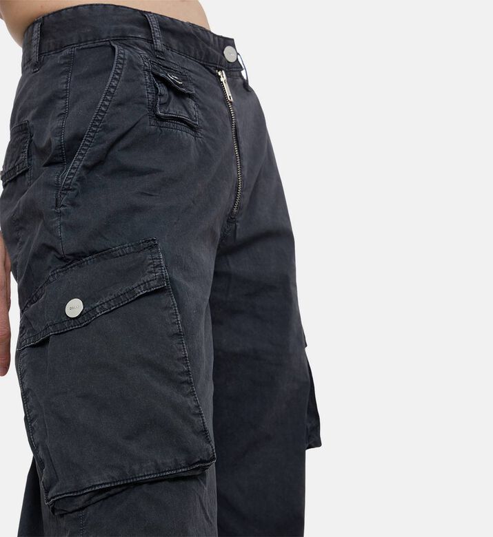 Ganni Multi-pockets Regular-fit Crago Pants, Model View