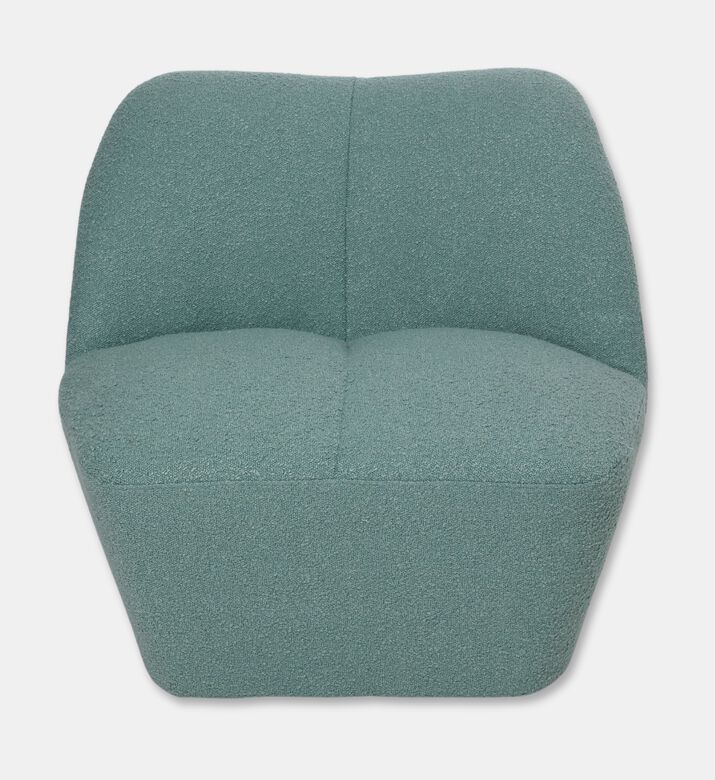 Home Deco and More Pettal Lounge Chair, Green, Packshot View