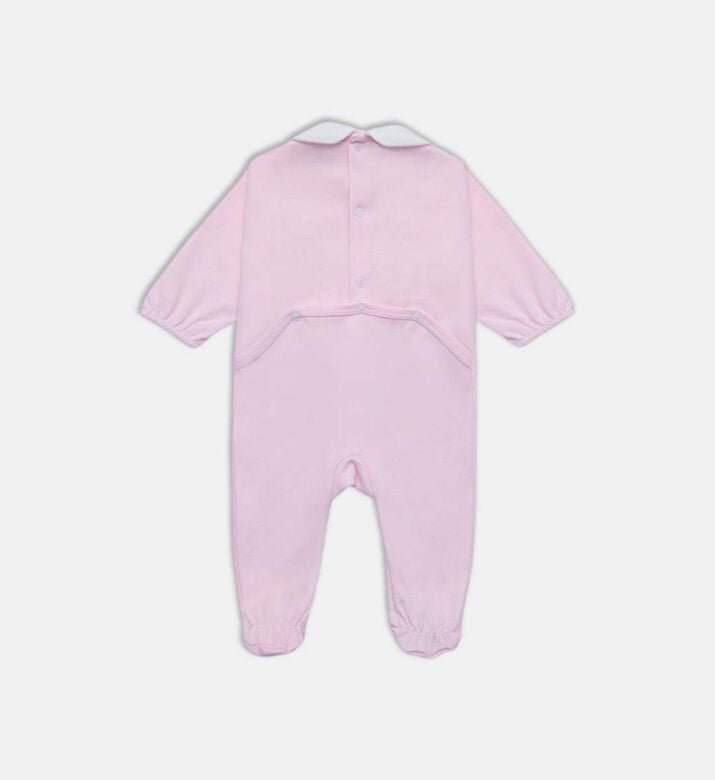 طقم بيجامة قطعتين قطن عضوي مزين بأزهار طقم بيجامة قطعتين قطن عضوي مزين بأزهار