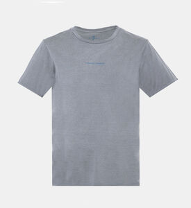 Cotton Front Mini Logo-print Crewneck T-shirt