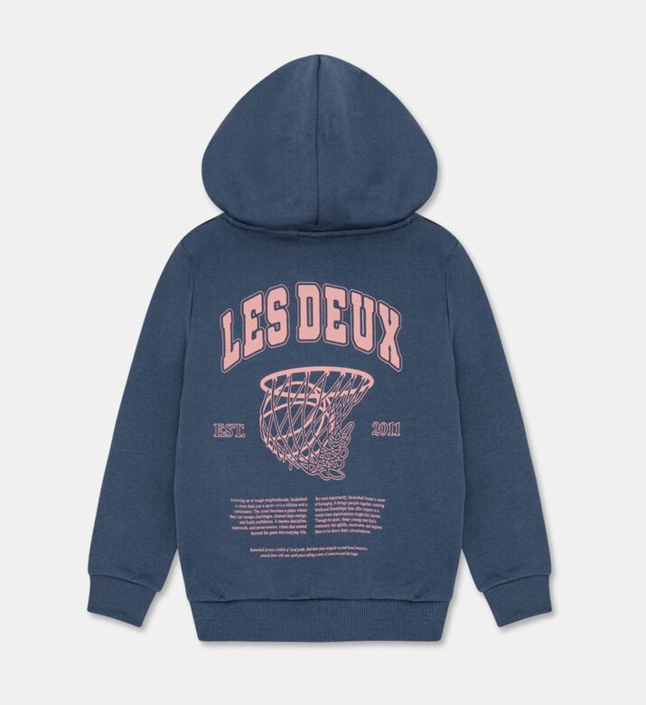 Les Deux Hoodie Soft, Dark-blue, 13-14y, Packshot View