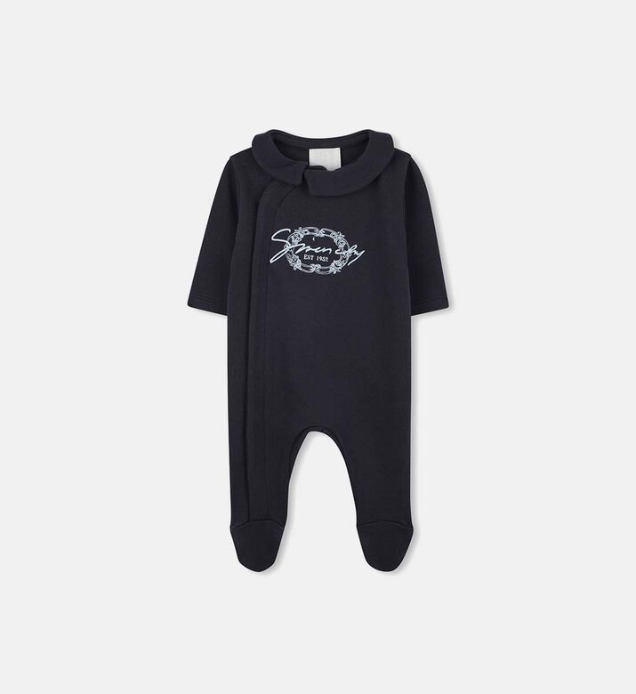 Collared Interlock Sleepsuit Set