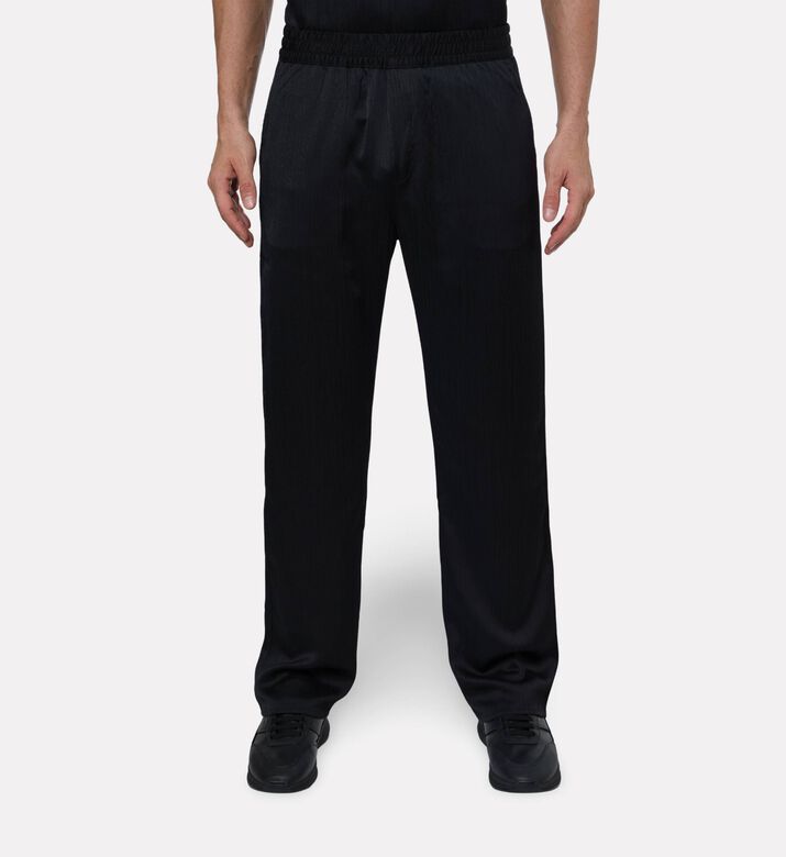 Les Deux Elastic Waistband Slip Pockets Pants, Model View