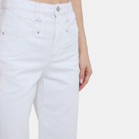 Wide-leg Denim Pants