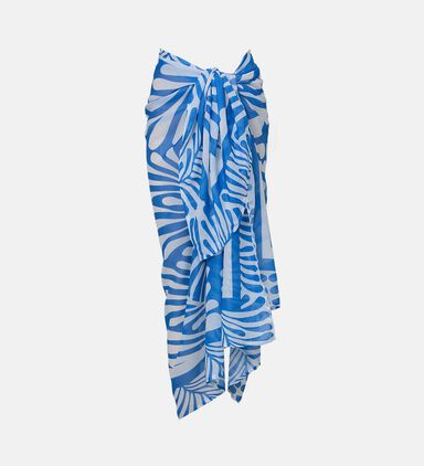 Printed Sarong Cover-up