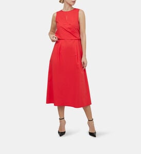 Cotton Poplin Cut-out Midi Dress Cotton Poplin Cut-out Midi Dress