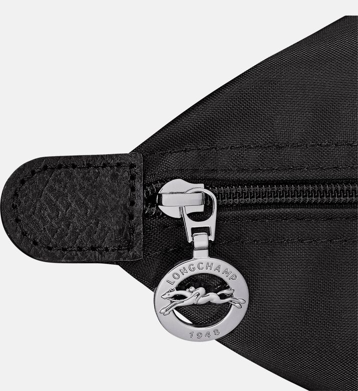 Longchamp Foldable Nylon Top-handle Tote Bag, Black, Packshot View