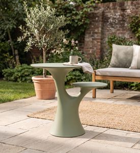 Qeeboo Rabbit Tree Table, Green, Packshot View
