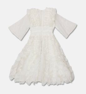 Poca and Poca Short Bell Sleeves Flared Dress, Packshot View