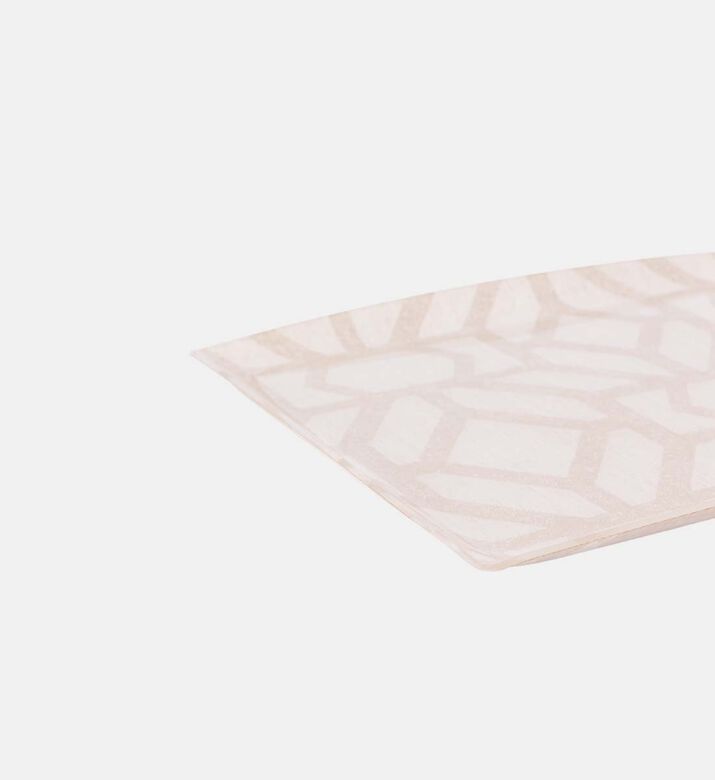 Platex Geometric Integrated Handles Acrylic Tray, Packshot View