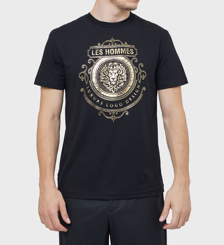 Luxury Logo Design Print T-shirt