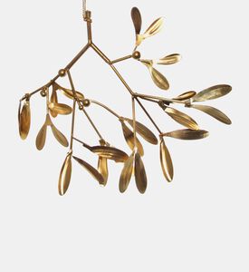 Metal Gold Mistletoe Decoration Metal Gold Mistletoe Decoration
