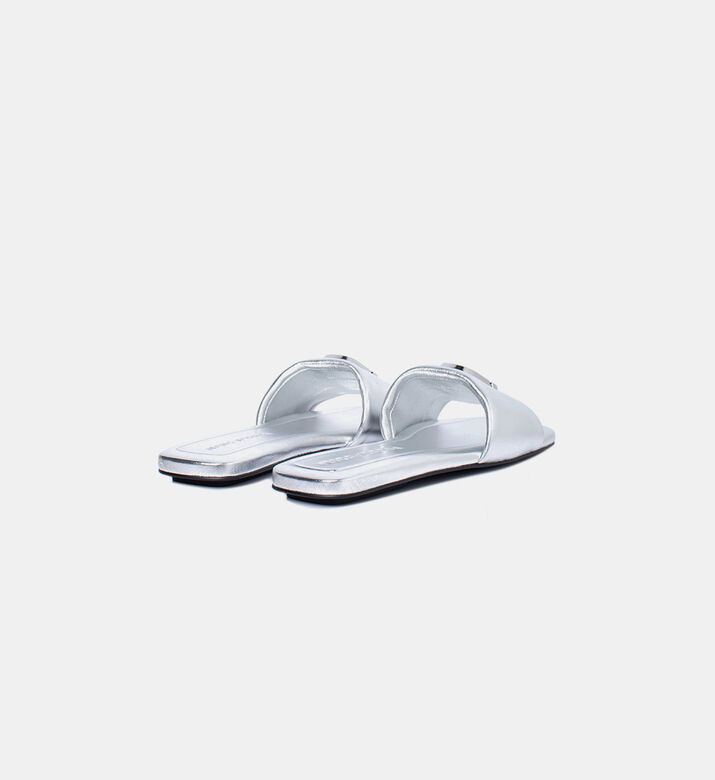 J Marc Metallic Leather Sandals J Marc Metallic Leather Sandals