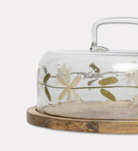 Home Deco and More Flower-print Cover Dried, Packshot View