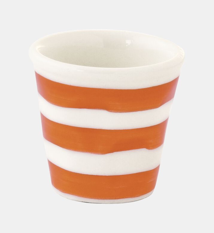 فنجان إسبرسو خزفي مطلي يدويًا