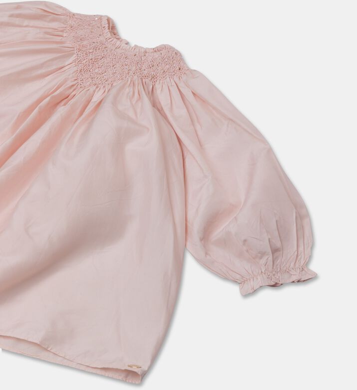 Tartine et Chocolat Long-sleeve Smocked Dress, Packshot View