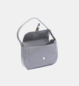 Miranda Croco Embossed Leather Handbag Miranda Croco Embossed Leather Handbag