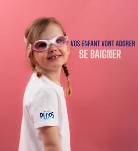 Pink Cherries Ultra-soft Band Swimming Goggles