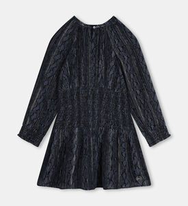 فستان مطبوع بالكامل