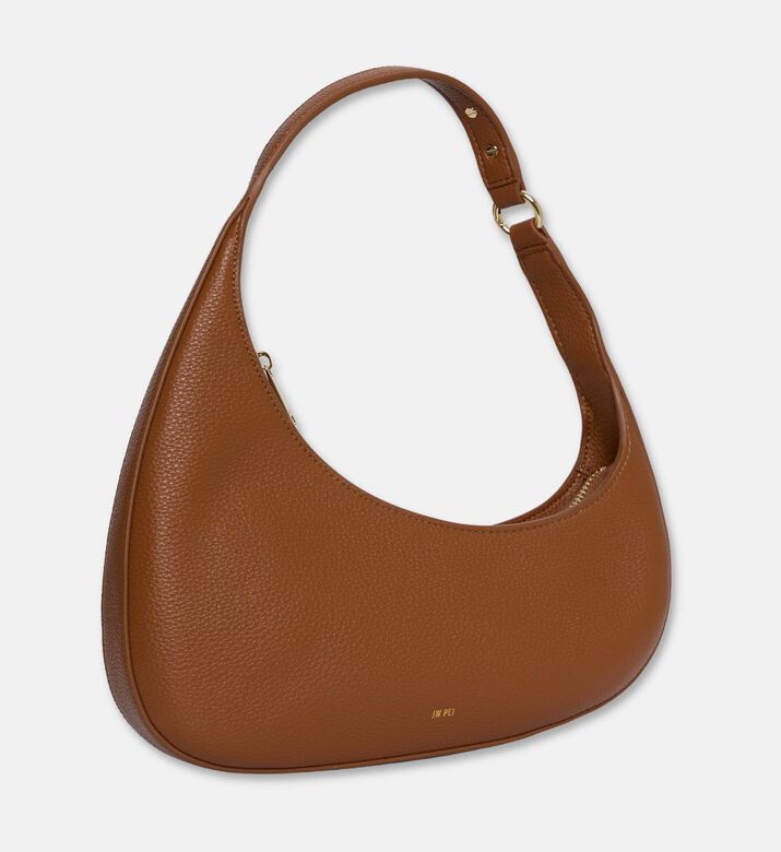 JW PEI Harlee Leather Shoulder Bag, Brown, Packshot View