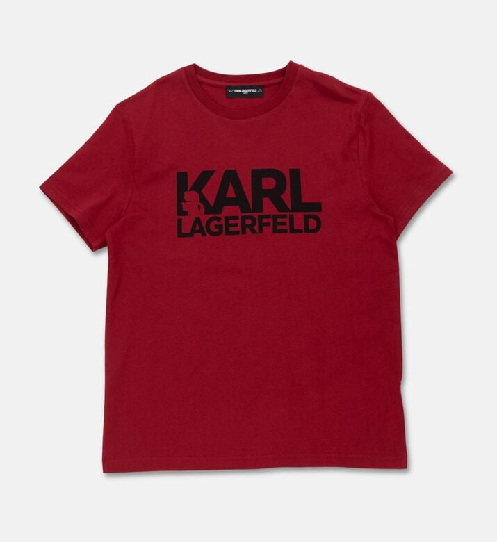 Karl Lagerfeld Graphic Cotton T-shirt, Packshot View