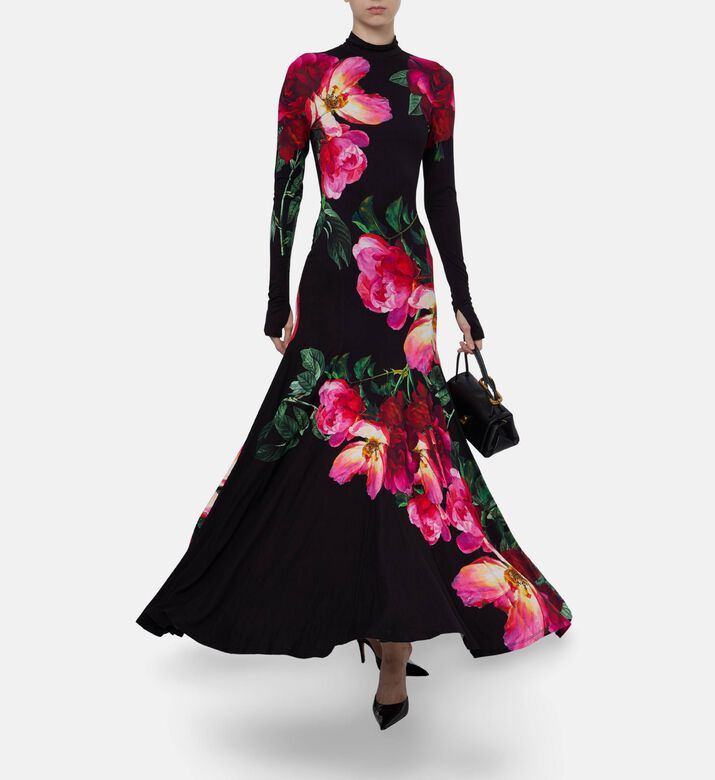 Alice and Olivia Augusta Gradient Maxi Dress, Model View