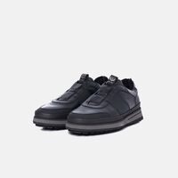 Fur Leather Slip-on Shoes