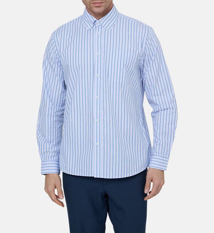 Cotton Striped Pattern Shirt