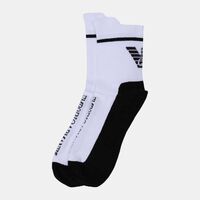 Logo Motif Knit Short Socks